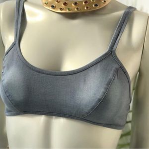 Denim bralette